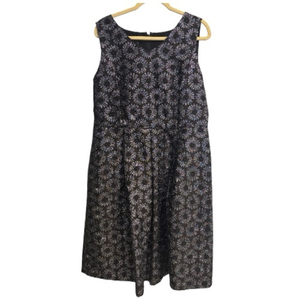 Talbots Sleeveless Dress with Pockets 16
